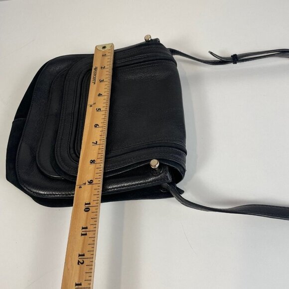 Kate Spade NY Womens Rianne Pratt Street Crossbody Flap Bag Purse Black M Pocket - Picture 14 of 15